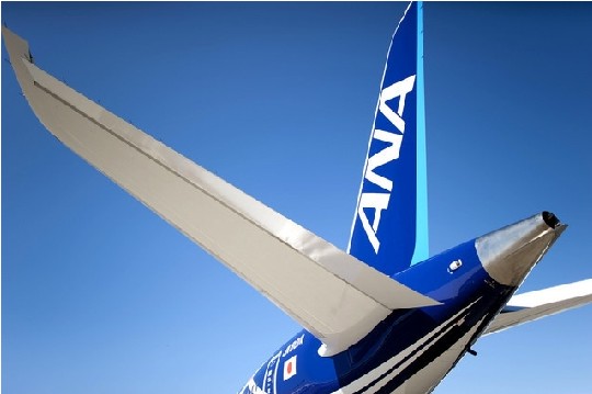 ANA and Boeing announce the delivery date of the first B787. 