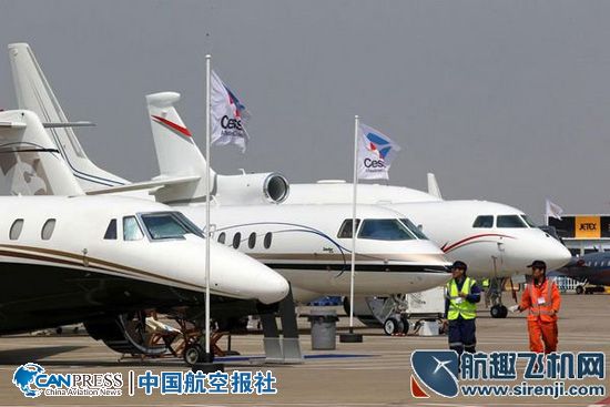 China business aviation market proceeds carefully. 